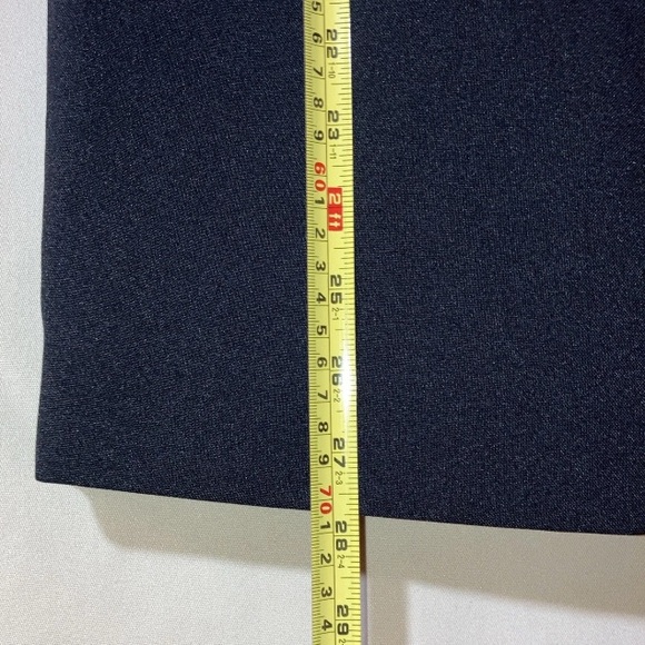 Larry Levine Black Classic Skirt Suit Sz 12 - Picture 8 of 8